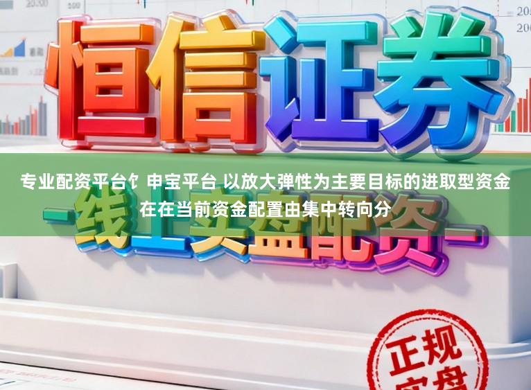 专业配资平台饣申宝平台 以放大弹性为主要目标的进取型资金在在当前资金配置由集中转向分