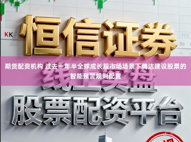 期货配资机构 过去一年半全球成长股市场场景下腾达建设股票的智能预警规则配置