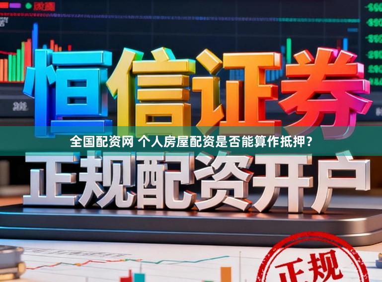 全国配资网 个人房屋配资是否能算作抵押?